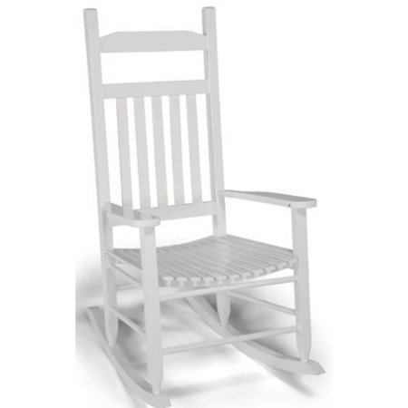 JACK POSTRP Knoll WHT Porch Rocker KN-28W